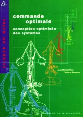 Couverture du produit · Commande optimale: Conception optimisée des systèmes