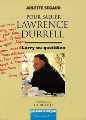 Couverture du produit · Pour saluer lawrence durrell