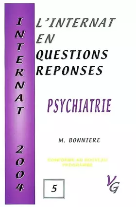 Couverture du produit · Psychiatrie 2004