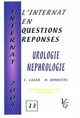 Couverture du produit · Urologie - Néphrologie