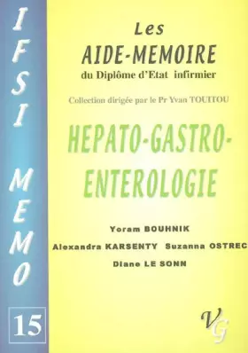 Couverture du produit · Hépato-gastro-entérologie