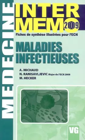 Couverture du produit · Maladies infectieuses