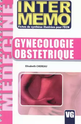 Couverture du produit · Gynécologie Obstétrique