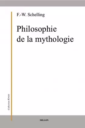 Couverture du produit · Philosophie de la mythologie
