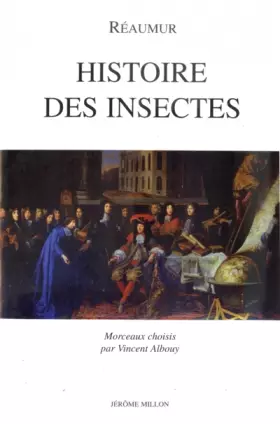 Couverture du produit · Histoire des insectes