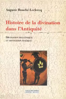 Couverture du produit · Histoire de la divination dans l'Antiquité