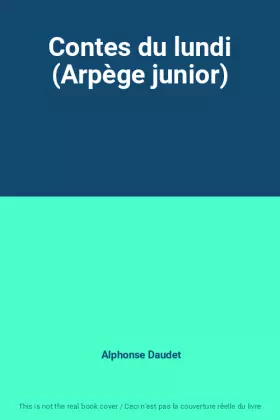 Couverture du produit · Contes du lundi (Arpège junior)