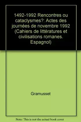 Couverture du produit · Rencontres ou Cataclysme ? (en espagnol)