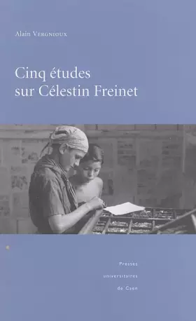 Couverture du produit · Cinq études sur Célestin Freinet