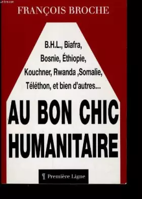 Couverture du produit · Au bon chic humanitaire