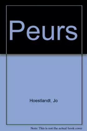 Couverture du produit · Peurs