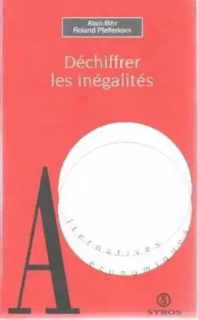 Couverture du produit · Déchiffrer les inégalités