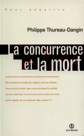 Couverture du produit · La concurrence et la mort