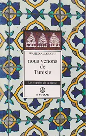 Couverture du produit · Nous venons de tunisie