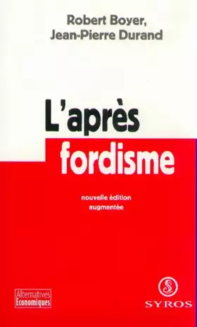 Couverture du produit · Après fordisme