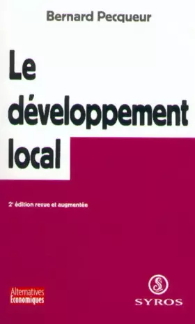 Couverture du produit · Le Développement local