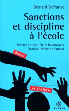 Couverture du produit · Sanctions et discipline à l'école. : 4ème édition
