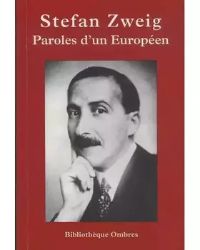 Couverture du produit · Paroles d'un Européen