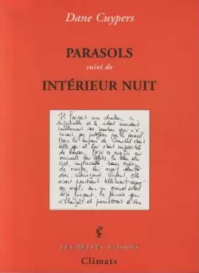 Couverture du produit · Parasols suivi de intérieur nuit
