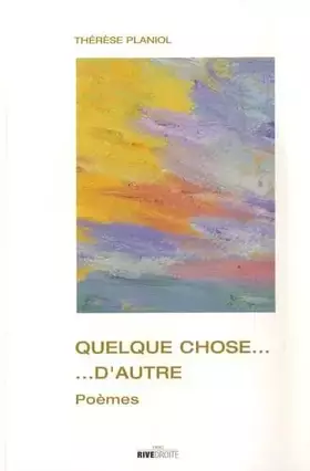 Couverture du produit · Quelque chose d'autre