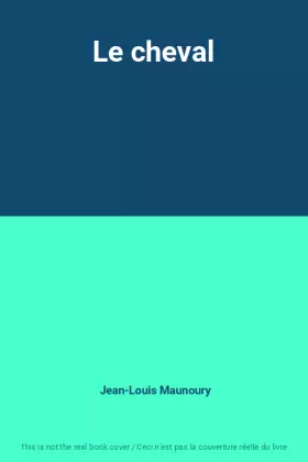 Couverture du produit · Le cheval