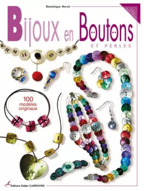 Couverture du produit · Bijoux en boutons : 60 modèles originaux