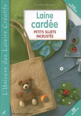 Couverture du produit · Laine cardée : Petits sujets incrustés