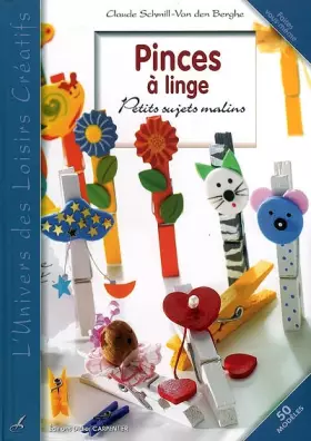 Couverture du produit · Pinces à linge : Petits sujets malins