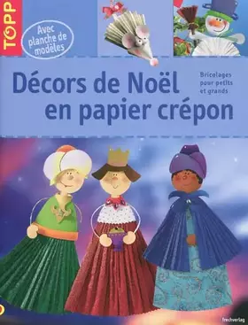 Couverture du produit · Décors de Noël en papier crépon