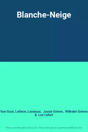 Couverture du produit · Blanche-Neige