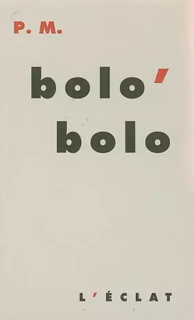 Couverture du produit · Bolo'bolo