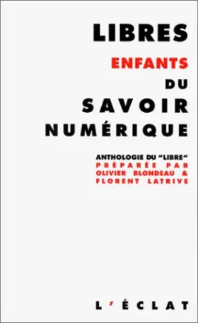 Couverture du produit · Libres enfants du savoir numérique