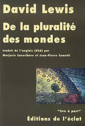 Couverture du produit · De la pluralité des mondes