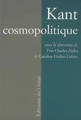 Couverture du produit · Kant cosmopolitique
