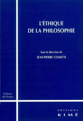 Couverture du produit · L'éthique de la philosophie