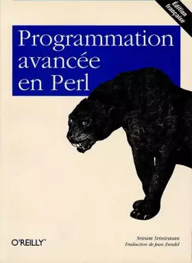 Couverture du produit · Programmation avancée en Perl