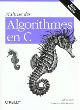 Couverture du produit · Maîtrise des algorithmes en C