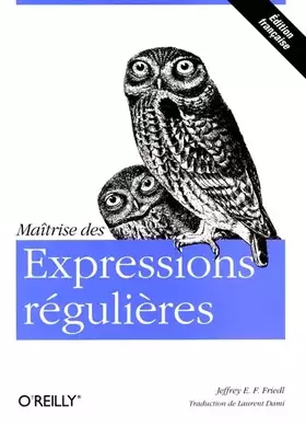 Couverture du produit · Maîtrise des Expressions régulières
