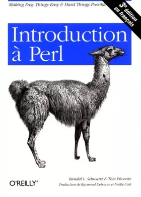 Couverture du produit · Introduction à Perl, 3e Edition