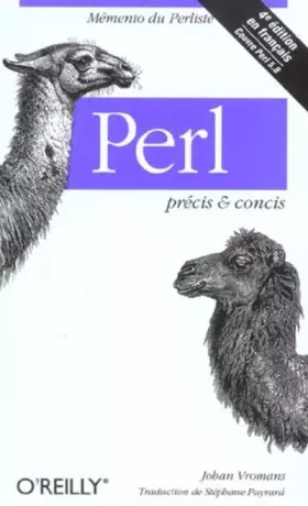 Couverture du produit · Perl : Précis et Concis