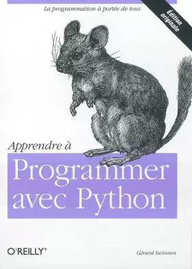 Couverture du produit · Apprendre à programmer avec Python