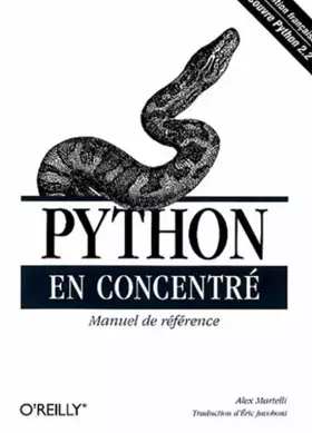 Couverture du produit · Python en concentré : Manuel de référence