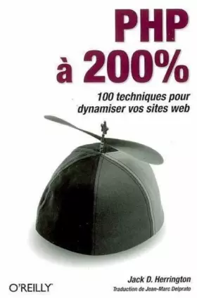 Couverture du produit · PHP à 200% : 100 techniques pour dynamiser vos sites web