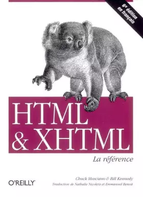 Couverture du produit · HTML et XHTML : La référence