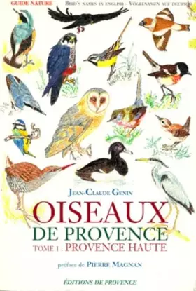 Couverture du produit · Oiseaux De Provence. Tome 1, Provence Haute