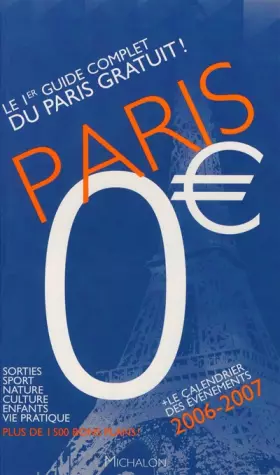 Couverture du produit · Paris 0 euro / Paris zéro euro