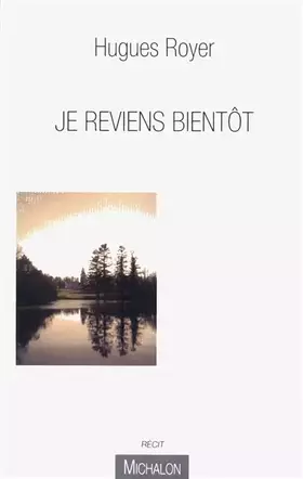 Couverture du produit · Je reviens bientôt