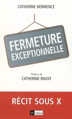 Couverture du produit · Fermeture exceptionnelle