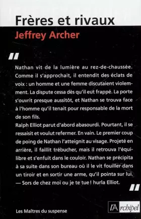 Couverture du produit · Frères et rivaux