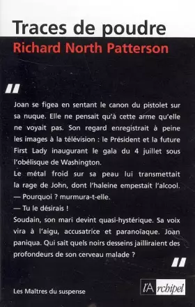 Couverture du produit · Traces de poudre